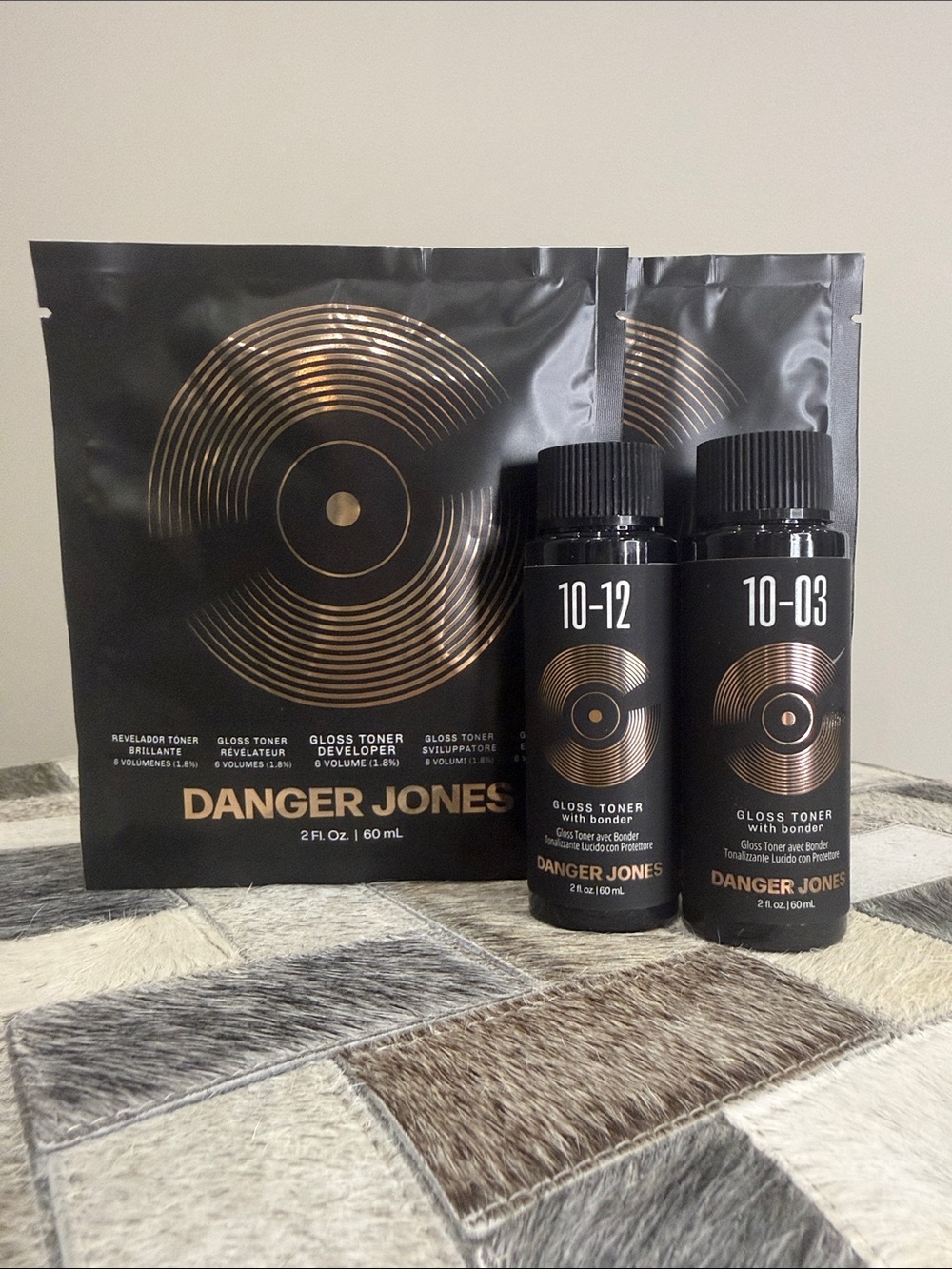 Danger Jones Gloss Toner with Developer 10-12 and 10-03